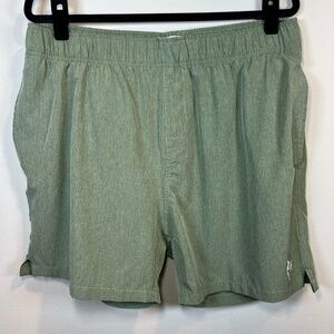 The Endless Summer Hybrid Pull On Shorts Sage Green Quick Dry Stretch Men's  XXL